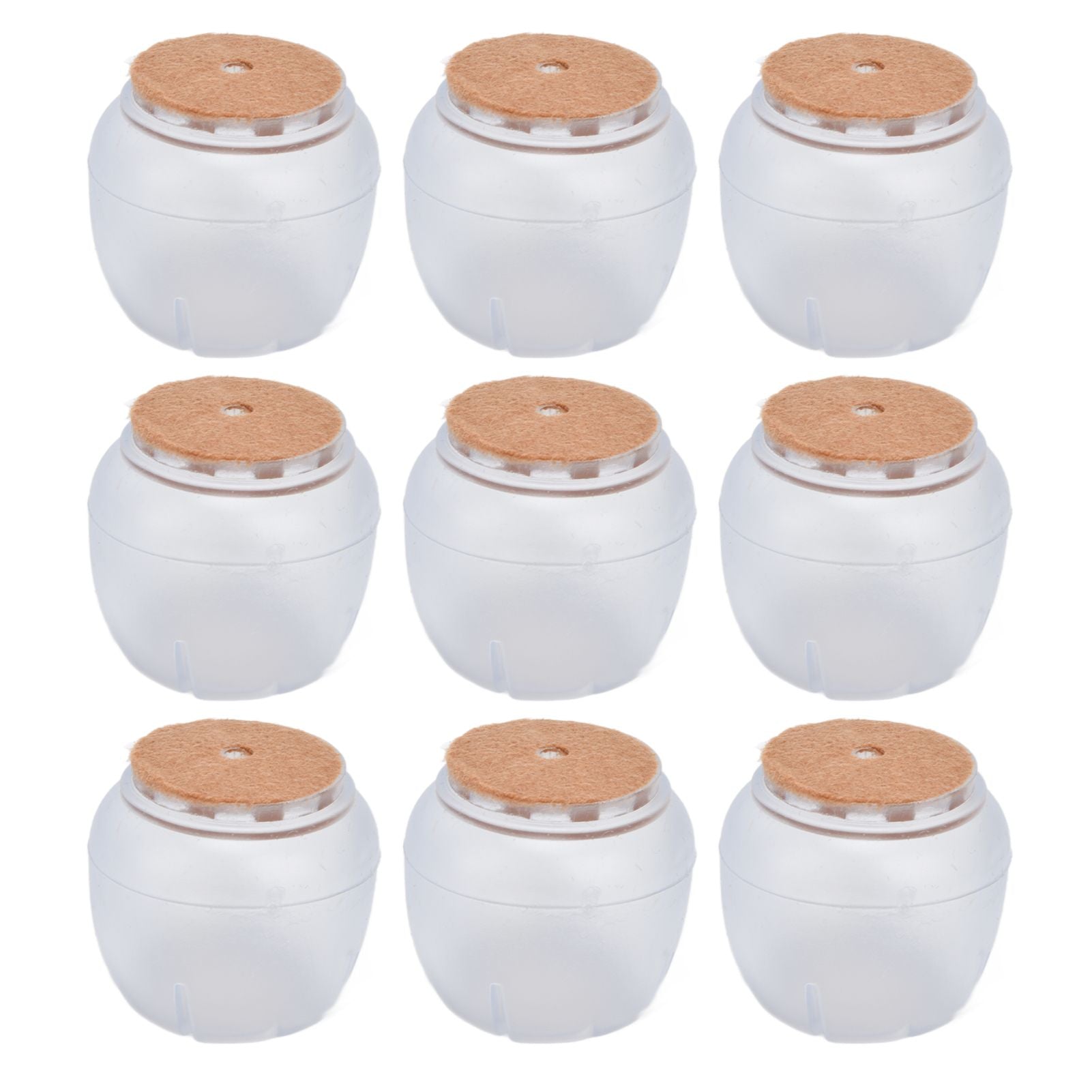 40PCS Chair Leg Protector Thickened Silicone Table Leg Cover Transparent Non Slip Furniture Leg Protector V1294-YM0523-3114210138111