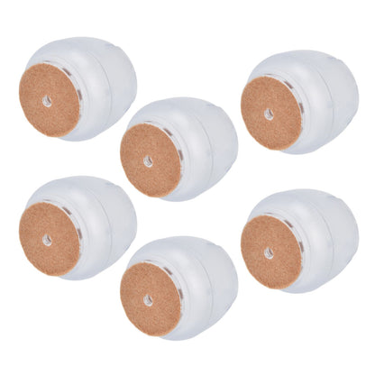 40PCS Chair Leg Protector Thickened Silicone Table Leg Cover Transparent Non Slip Furniture Leg Protector V1294-YM0523-3114210138111