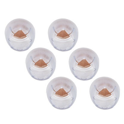 40PCS Chair Leg Protector Thickened Silicone Table Leg Cover Transparent Non Slip Furniture Leg Protector V1294-YM0523-3114210138111