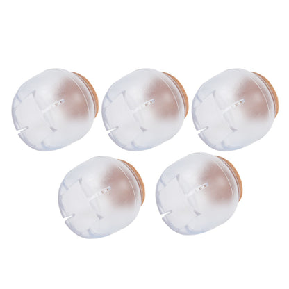 40PCS Chair Leg Protector Thickened Silicone Table Leg Cover Transparent Non Slip Furniture Leg Protector V1294-YM0523-3114210138111