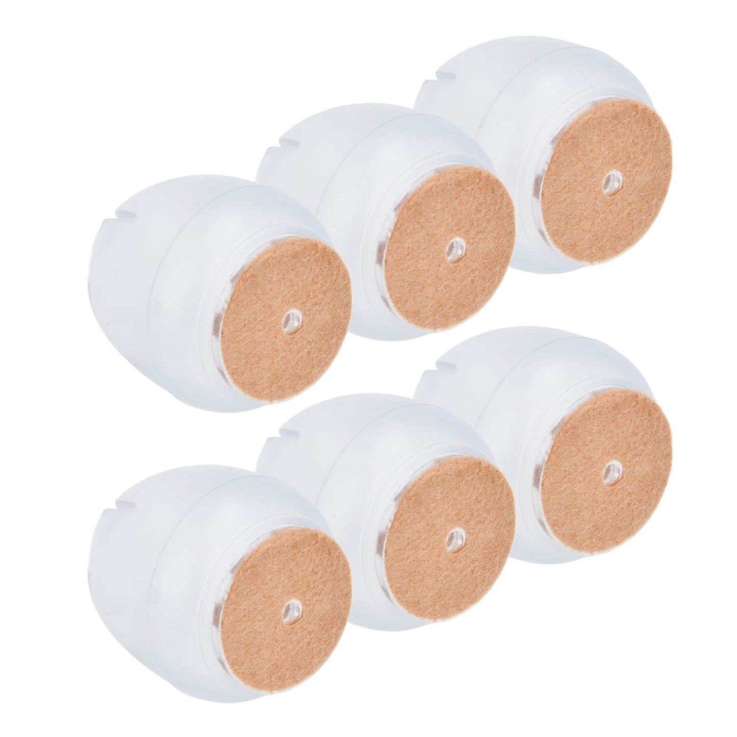 40PCS Chair Leg Protector Thickened Silicone Table Leg Cover Transparent Non Slip Furniture Leg Protector V1294-YM0523-3114210138111