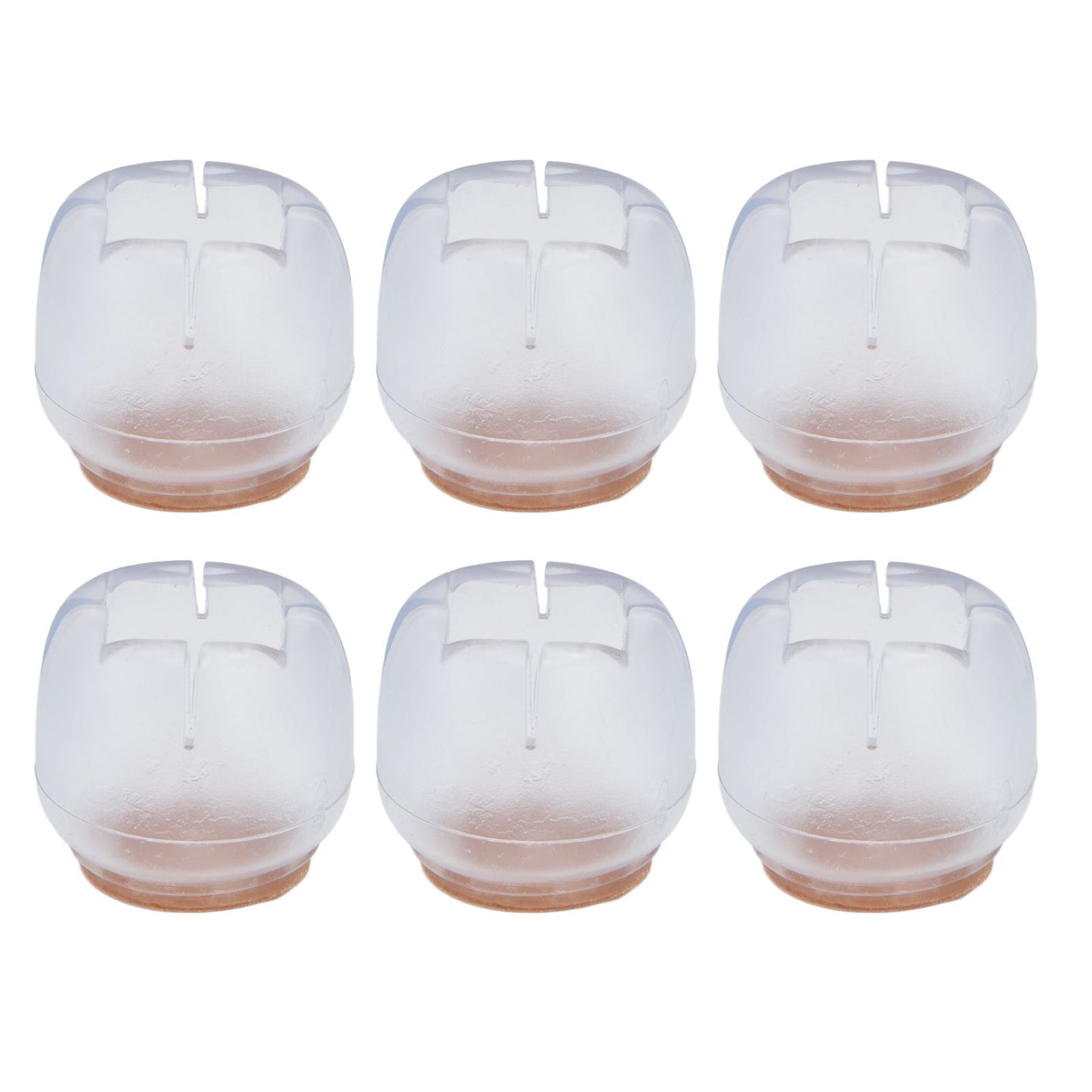 40PCS Chair Leg Protector Thickened Silicone Table Leg Cover Transparent Non Slip Furniture Leg Protector V1294-YM0523-3114210138111