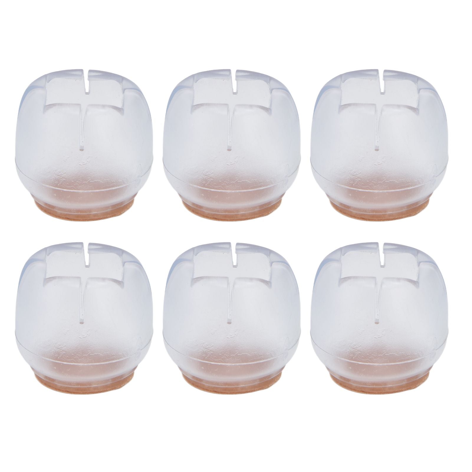 40PCS Chair Leg Protector Thickened Silicone Table Leg Cover Transparent Non Slip Furniture Leg Protector V1294-YM0523-3114210138111
