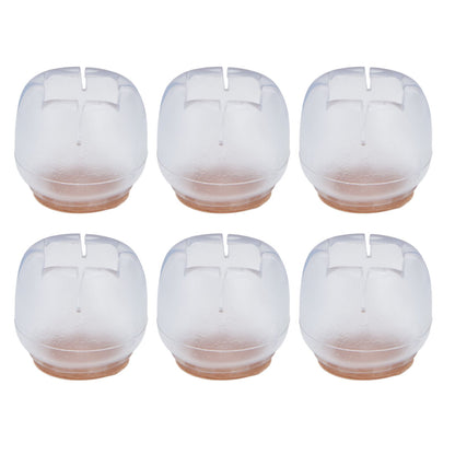 40PCS Chair Leg Protector Thickened Silicone Table Leg Cover Transparent Non Slip Furniture Leg Protector V1294-YM0523-3114210138111