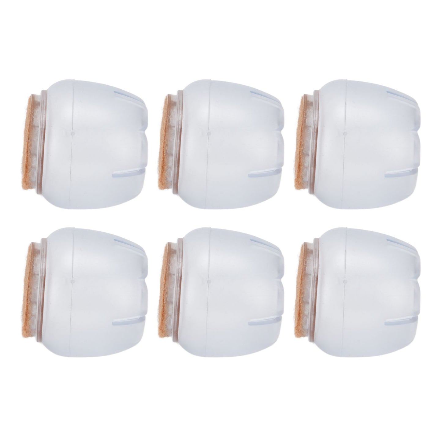 40PCS Chair Leg Protector Thickened Silicone Table Leg Cover Transparent Non Slip Furniture Leg Protector V1294-YM0523-3114210138111