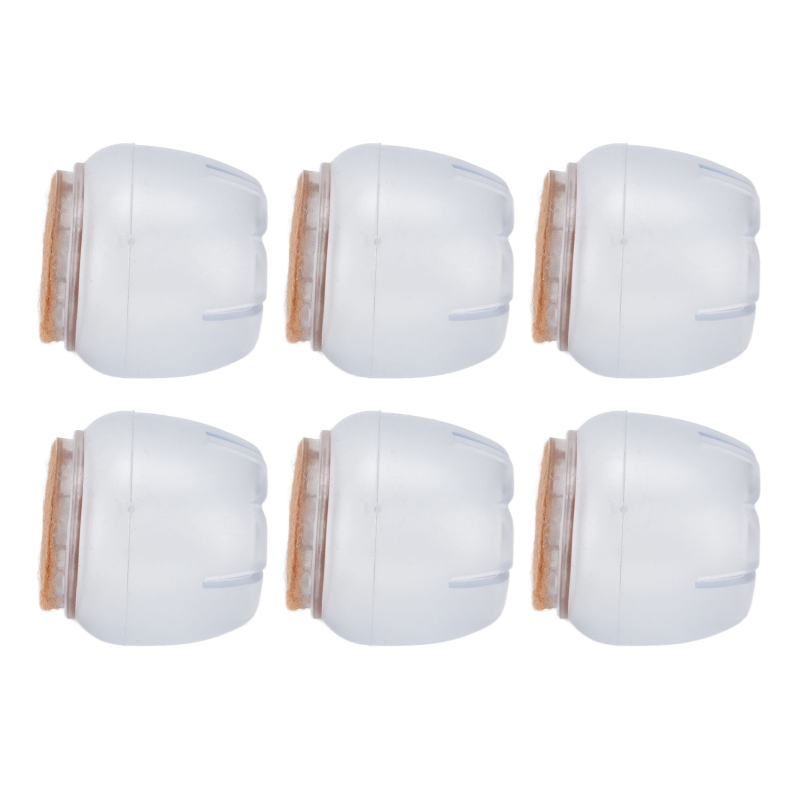 40PCS Chair Leg Protector Thickened Silicone Table Leg Cover Transparent Non Slip Furniture Leg Protector V1294-YM0523-3114210138111