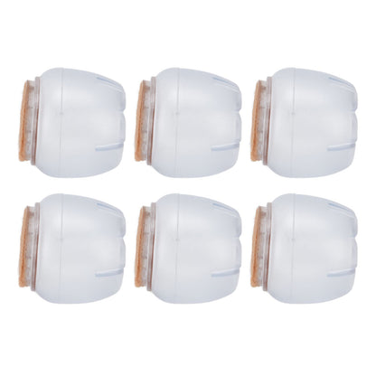 40PCS Chair Leg Protector Thickened Silicone Table Leg Cover Transparent Non Slip Furniture Leg Protector V1294-YM0523-3114210138111