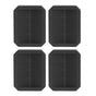 4Pcs Chair Caster Fixing Pad Rubber Refrigerator Wheel Protective Cup Noise Reduction for Home Office V1294-YM0523-3114210138311