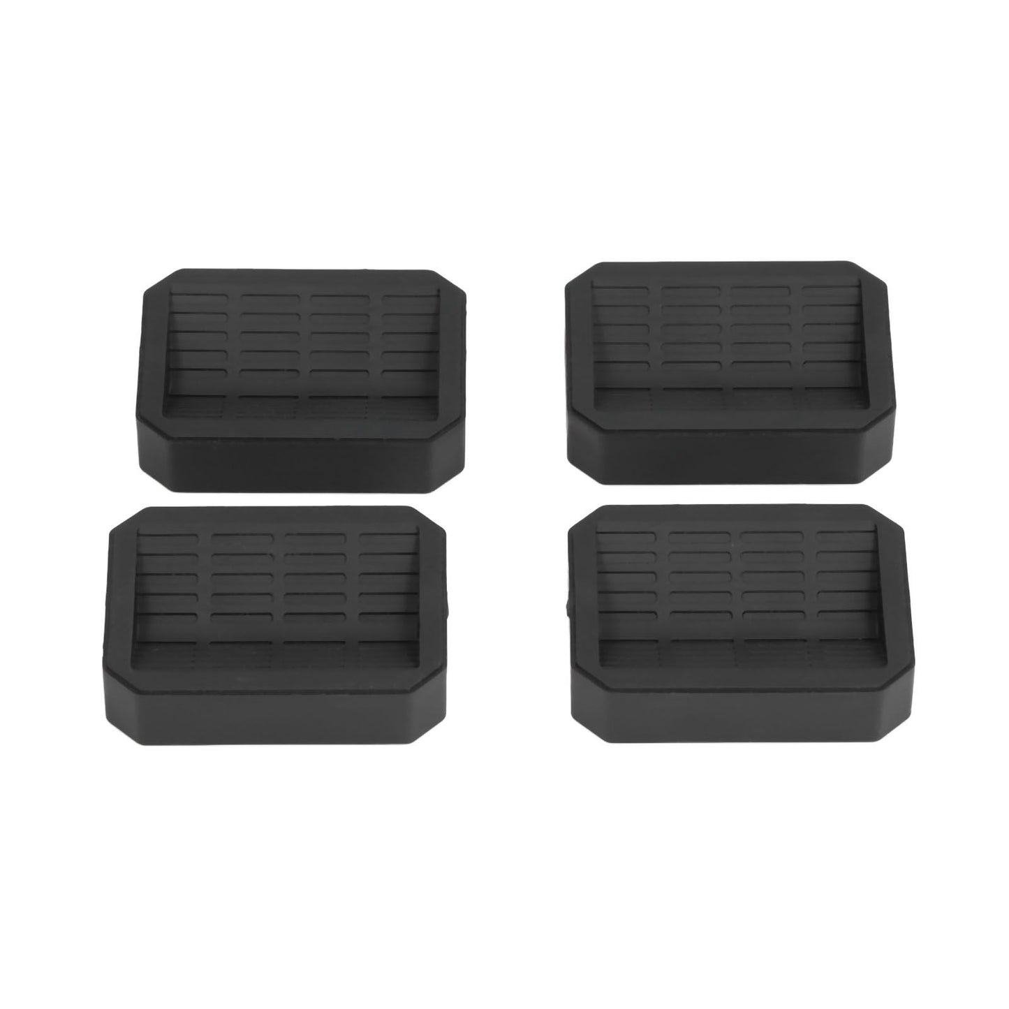 4Pcs Chair Caster Fixing Pad Rubber Refrigerator Wheel Protective Cup Noise Reduction for Home Office V1294-YM0523-3114210138311