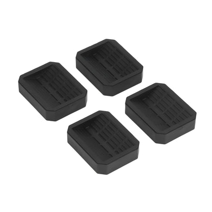 4Pcs Chair Caster Fixing Pad Rubber Refrigerator Wheel Protective Cup Noise Reduction for Home Office V1294-YM0523-3114210138311
