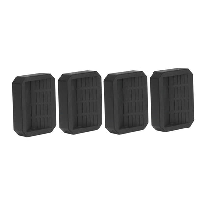 4Pcs Chair Caster Fixing Pad Rubber Refrigerator Wheel Protective Cup Noise Reduction for Home Office V1294-YM0523-3114210138311