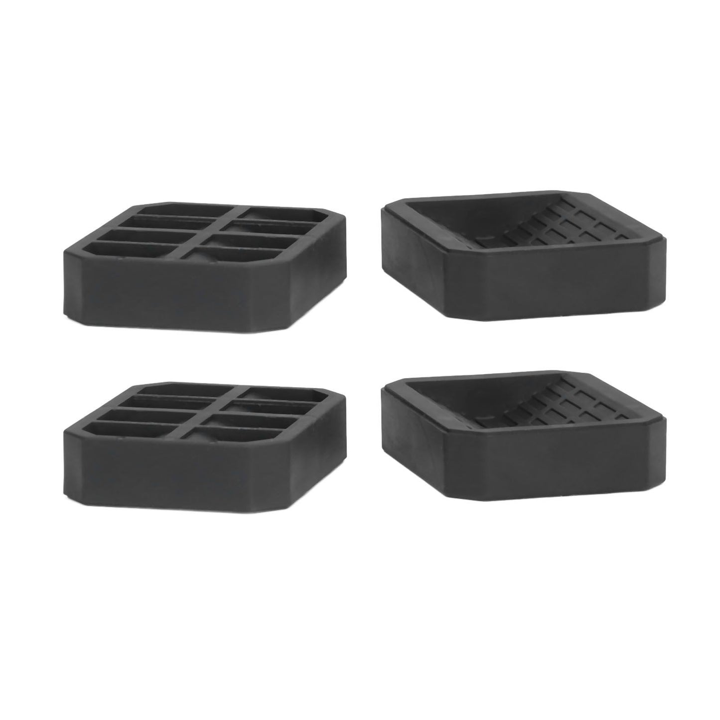 4Pcs Chair Caster Fixing Pad Rubber Refrigerator Wheel Protective Cup Noise Reduction for Home Office V1294-YM0523-3114210138311