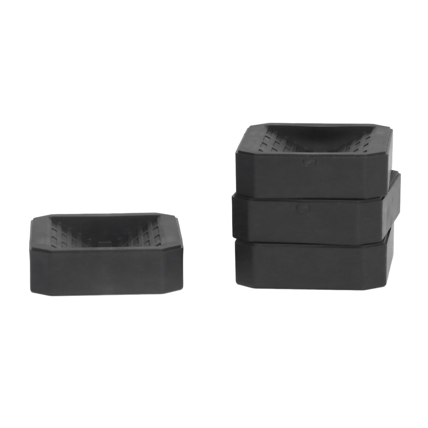 4Pcs Chair Caster Fixing Pad Rubber Refrigerator Wheel Protective Cup Noise Reduction for Home Office V1294-YM0523-3114210138311