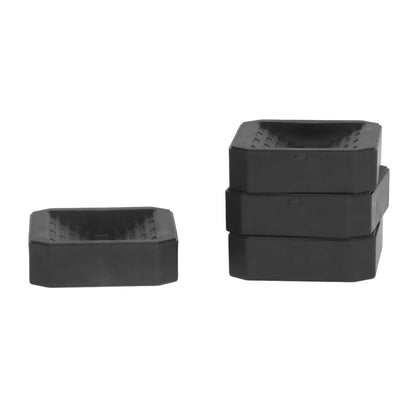 4Pcs Chair Caster Fixing Pad Rubber Refrigerator Wheel Protective Cup Noise Reduction for Home Office V1294-YM0523-3114210138311
