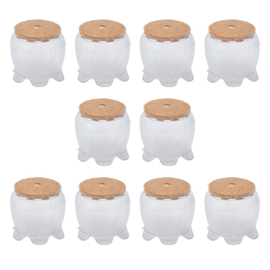 10PCS Chair Leg Floor Protector Office Table Leg Cover Anti Slip Rubber Felt Furniture Leg CoverS V1294-YM0523-3114210138513