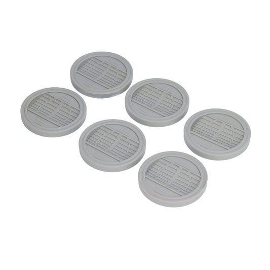 6PCS Rubber Furniture Pads Stoppers Floor Protector for Bed Office Chair Cabinet Sofa Closet Wheels V1294-YM0523-3114210138911