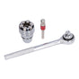 Universal Socket Wrench Tool 10-19mm Adjustable Wrench Set Chrome Vanadium Steel for Home Improvement V1294-YM0523-3114210139111