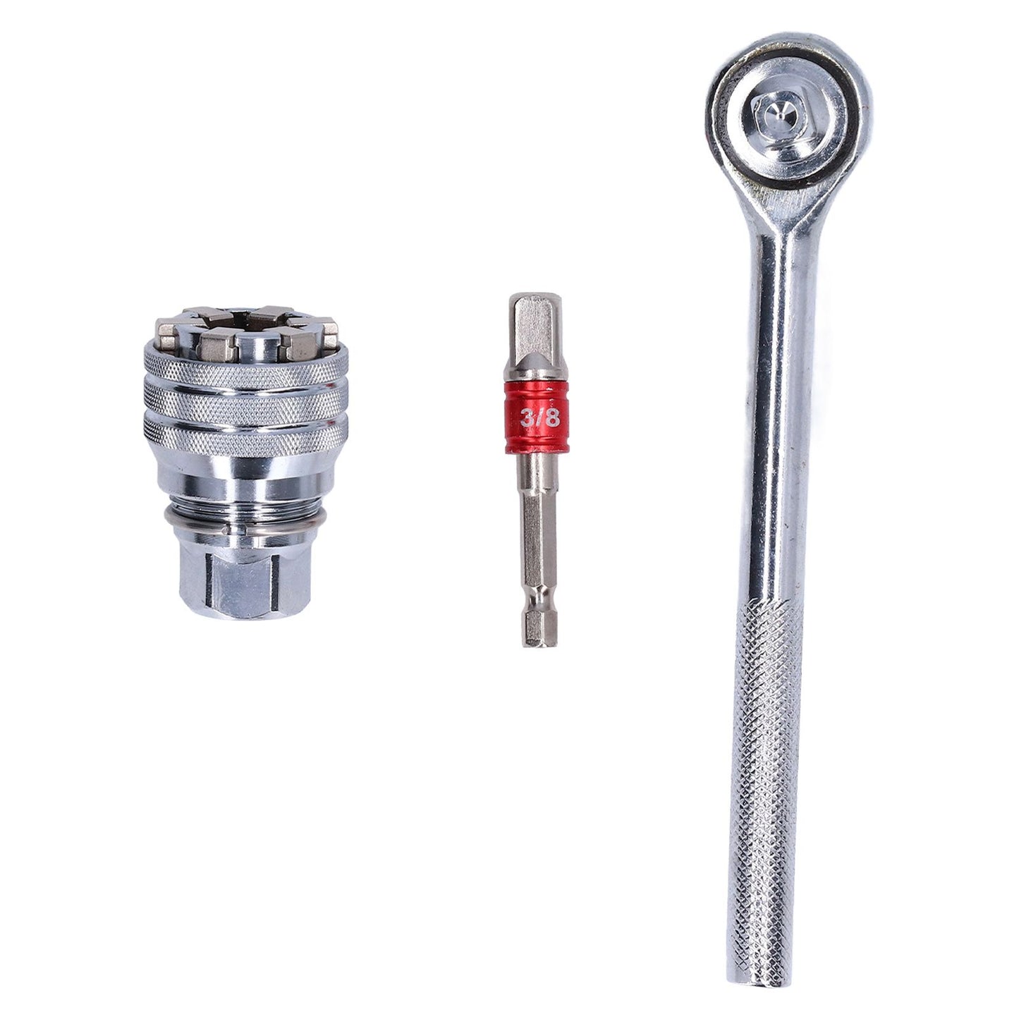 Universal Socket Wrench Tool 10-19mm Adjustable Wrench Set Chrome Vanadium Steel for Home Improvement V1294-YM0523-3114210139111