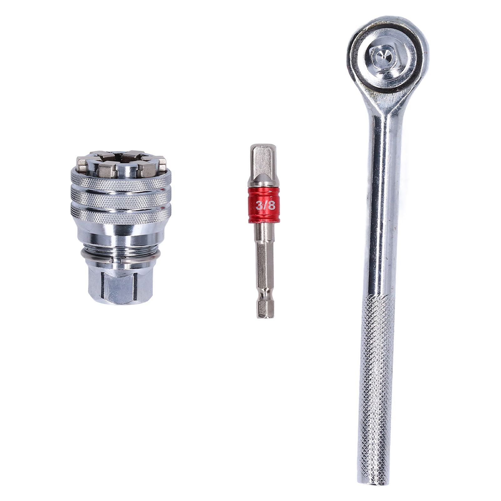 Universal Socket Wrench Tool 10-19mm Adjustable Wrench Set Chrome Vanadium Steel for Home Improvement V1294-YM0523-3114210139111