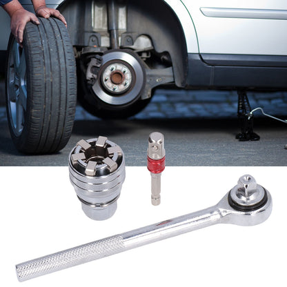 Universal Socket Wrench Tool 10-19mm Adjustable Wrench Set Chrome Vanadium Steel for Home Improvement V1294-YM0523-3114210139111