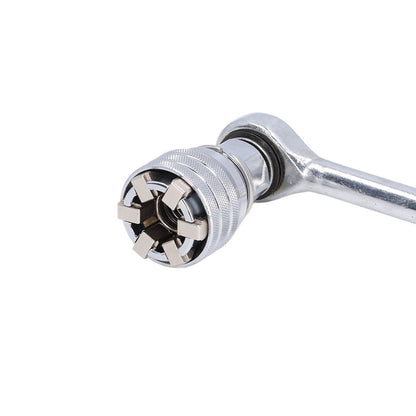 Universal Socket Wrench Tool 10-19mm Adjustable Wrench Set Chrome Vanadium Steel for Home Improvement V1294-YM0523-3114210139111