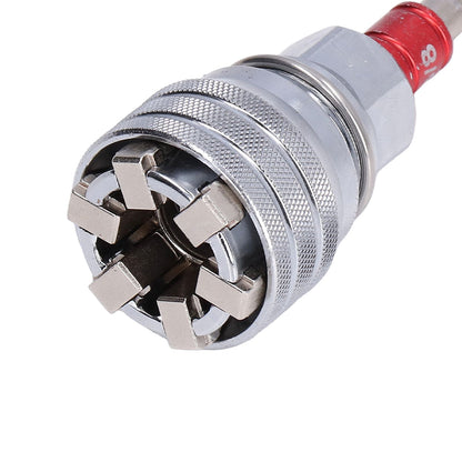 Universal Socket Wrench Tool 10-19mm Adjustable Wrench Set Chrome Vanadium Steel for Home Improvement V1294-YM0523-3114210139111