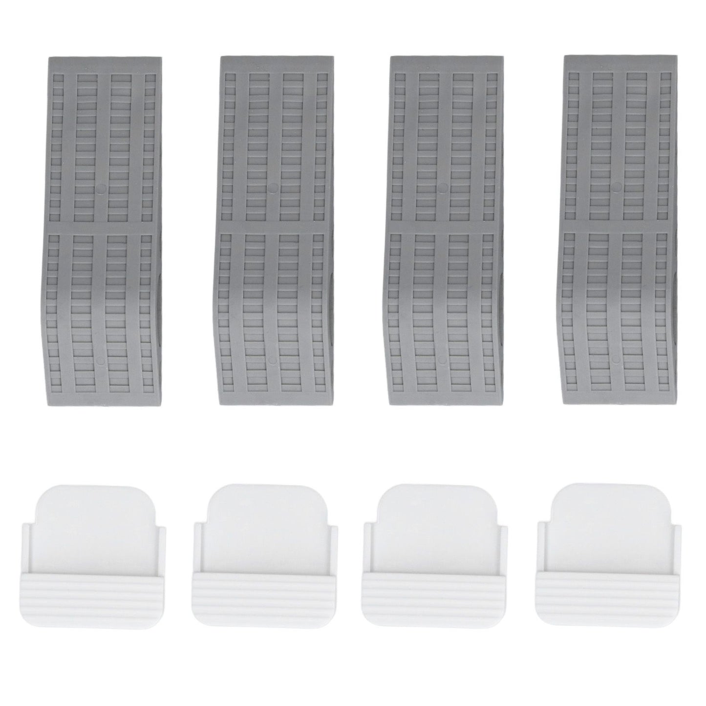 4Set Door Stoppers Non Slip Rubber Door Bottom Stop Wedge Accessories for Home Improvement V1294-YM0523-3114210139411