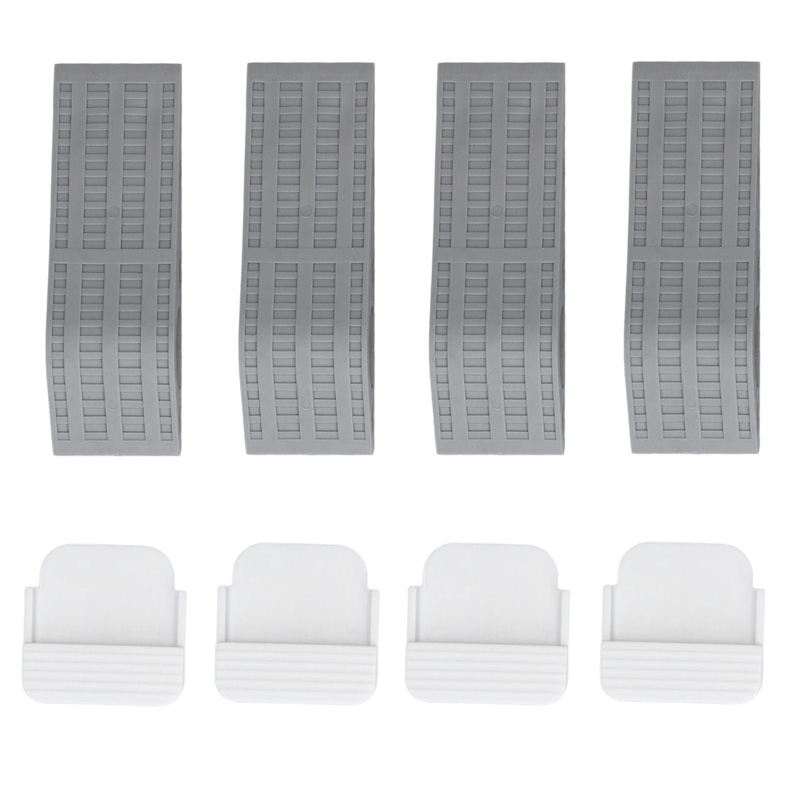 4Set Door Stoppers Non Slip Rubber Door Bottom Stop Wedge Accessories for Home Improvement V1294-YM0523-3114210139411