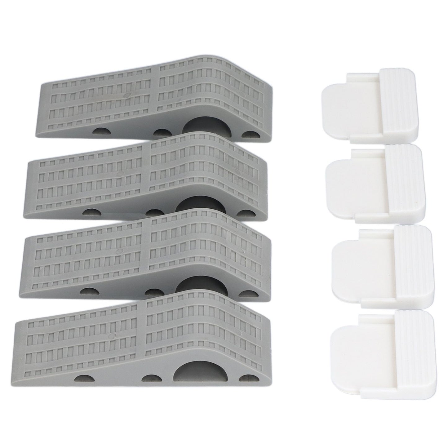 4Set Door Stoppers Non Slip Rubber Door Bottom Stop Wedge Accessories for Home Improvement V1294-YM0523-3114210139411