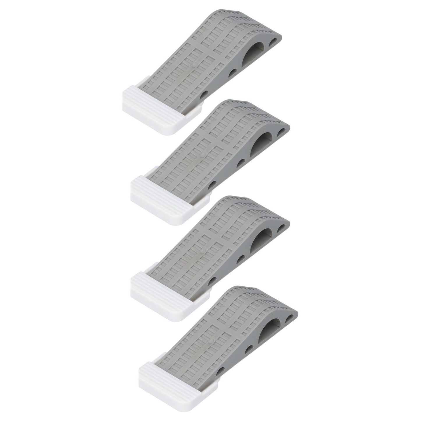 4Set Door Stoppers Non Slip Rubber Door Bottom Stop Wedge Accessories for Home Improvement V1294-YM0523-3114210139411