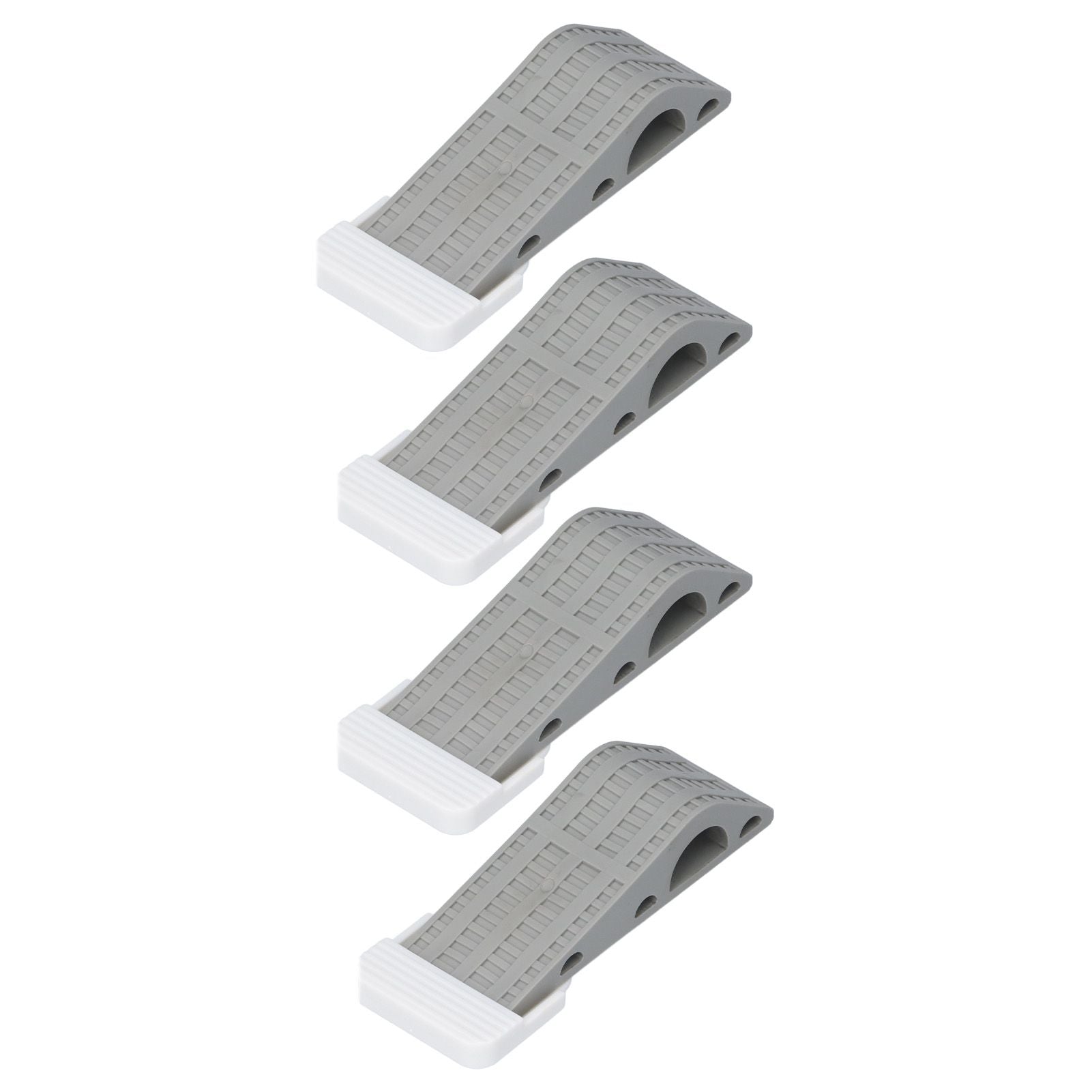 4Set Door Stoppers Non Slip Rubber Door Bottom Stop Wedge Accessories for Home Improvement V1294-YM0523-3114210139411