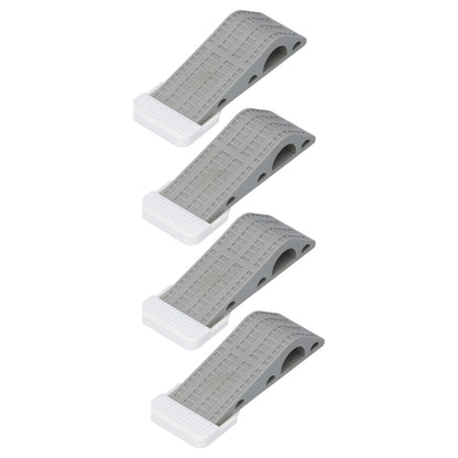 4Set Door Stoppers Non Slip Rubber Door Bottom Stop Wedge Accessories for Home Improvement V1294-YM0523-3114210139411
