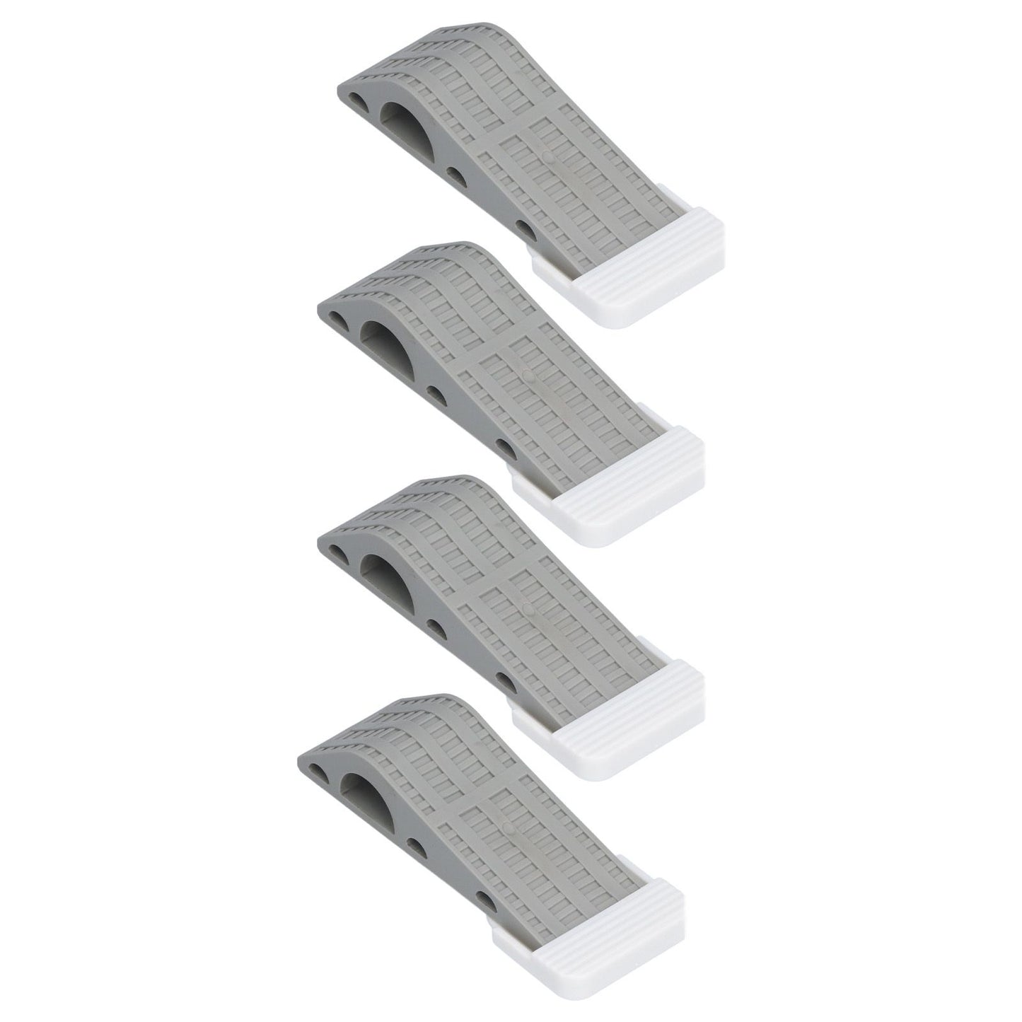 4Set Door Stoppers Non Slip Rubber Door Bottom Stop Wedge Accessories for Home Improvement V1294-YM0523-3114210139411