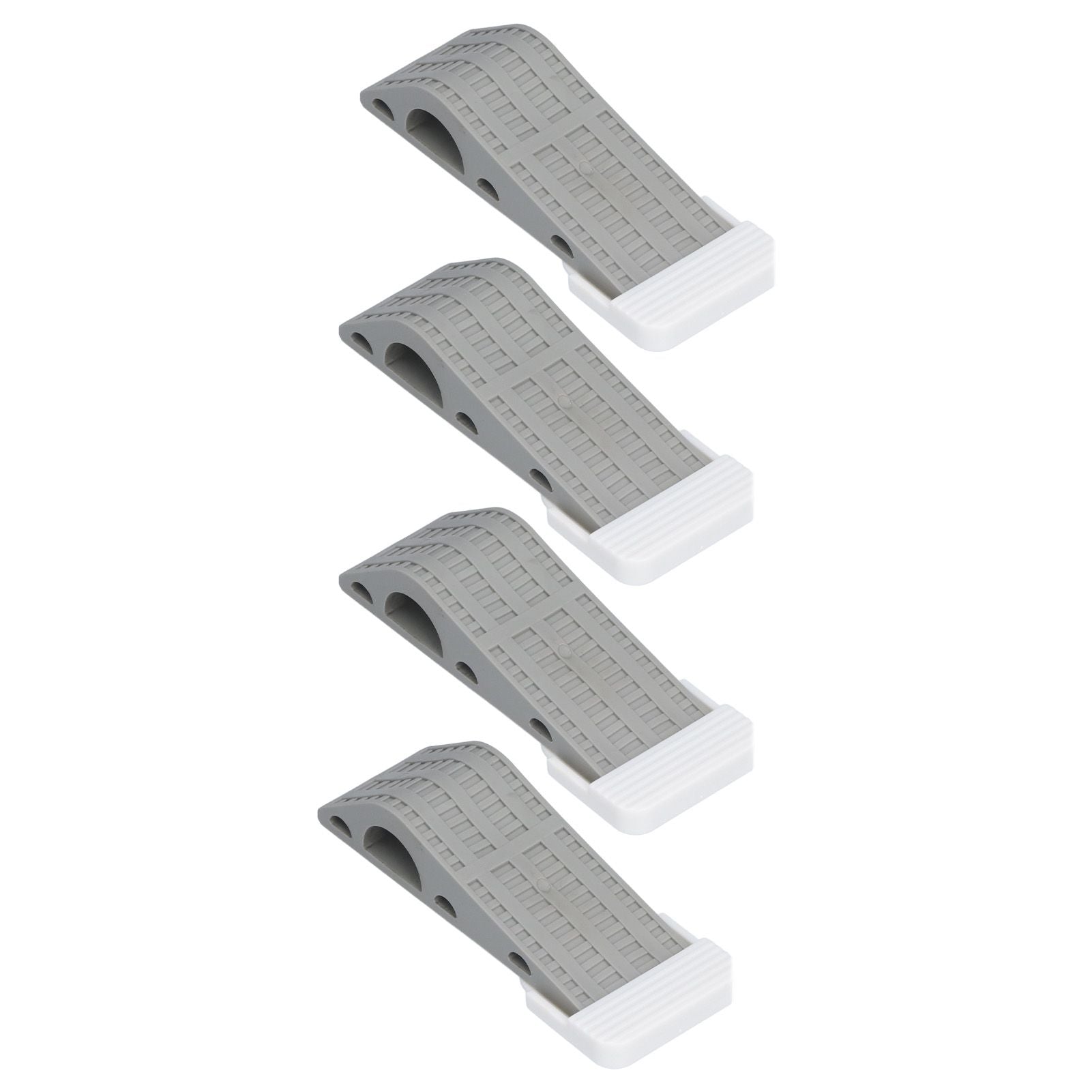 4Set Door Stoppers Non Slip Rubber Door Bottom Stop Wedge Accessories for Home Improvement V1294-YM0523-3114210139411