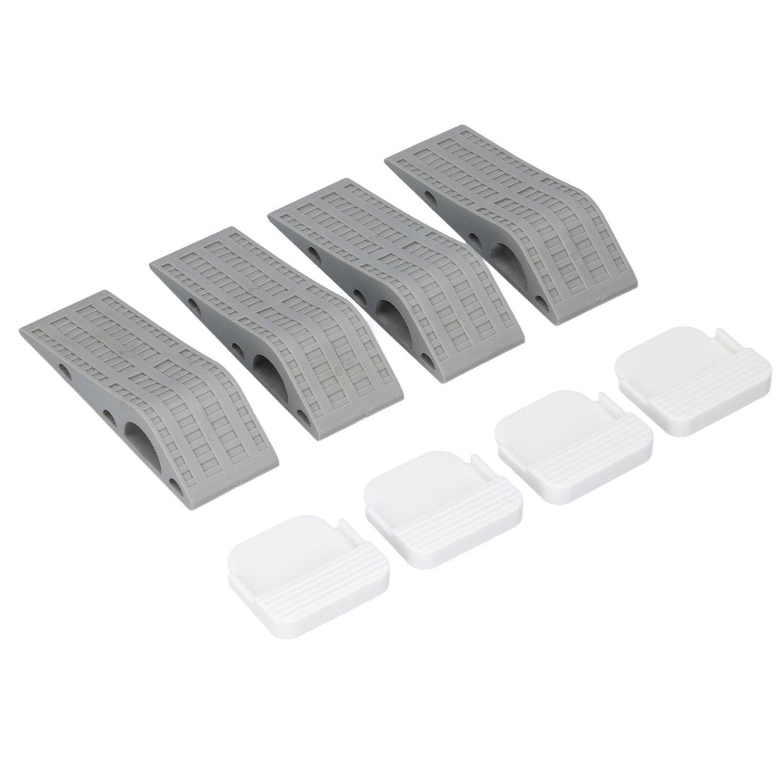 4Set Door Stoppers Non Slip Rubber Door Bottom Stop Wedge Accessories for Home Improvement V1294-YM0523-3114210139411