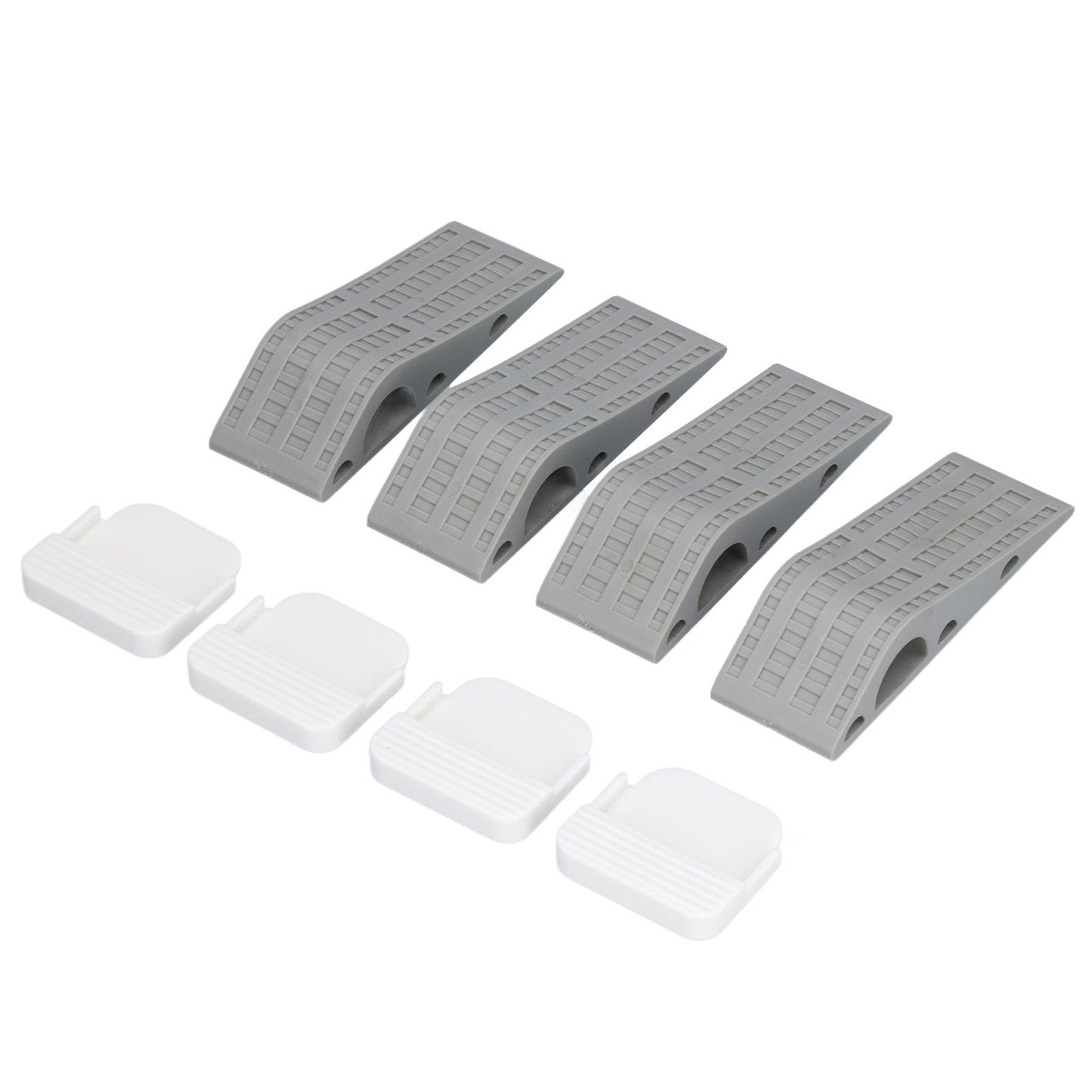 4Set Door Stoppers Non Slip Rubber Door Bottom Stop Wedge Accessories for Home Improvement V1294-YM0523-3114210139411