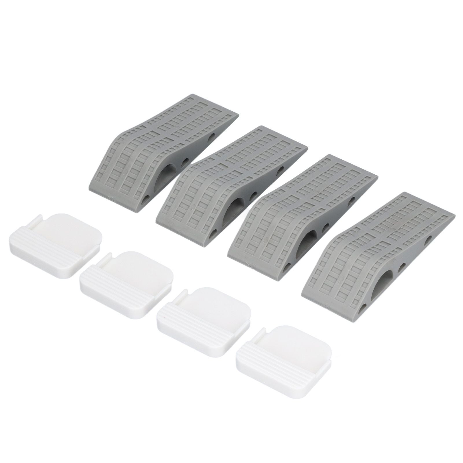 4Set Door Stoppers Non Slip Rubber Door Bottom Stop Wedge Accessories for Home Improvement V1294-YM0523-3114210139411