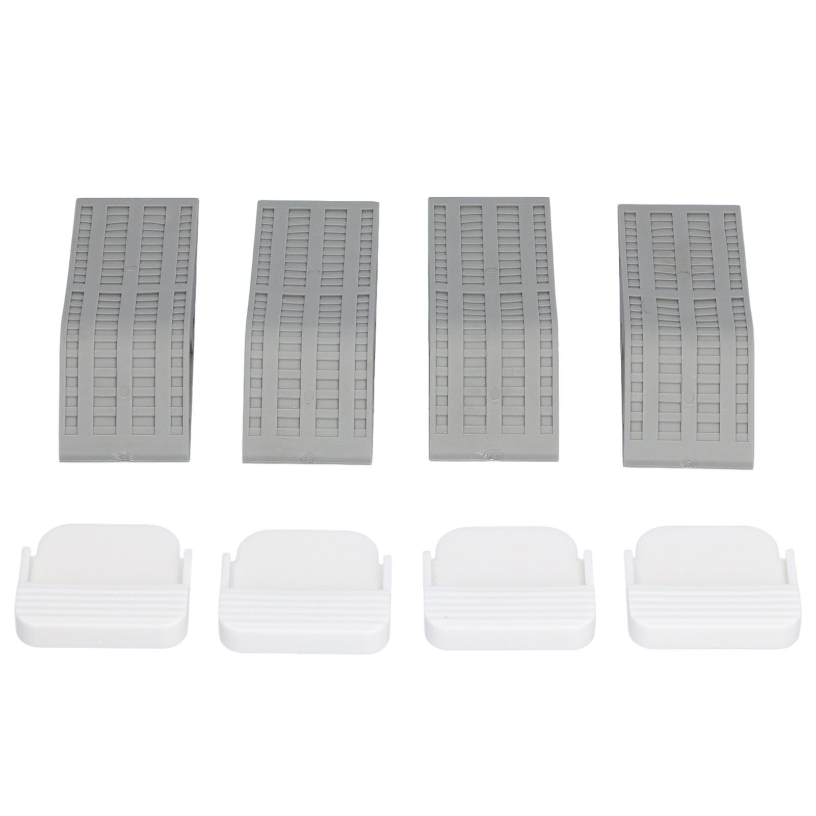 4Set Door Stoppers Non Slip Rubber Door Bottom Stop Wedge Accessories for Home Improvement V1294-YM0523-3114210139411