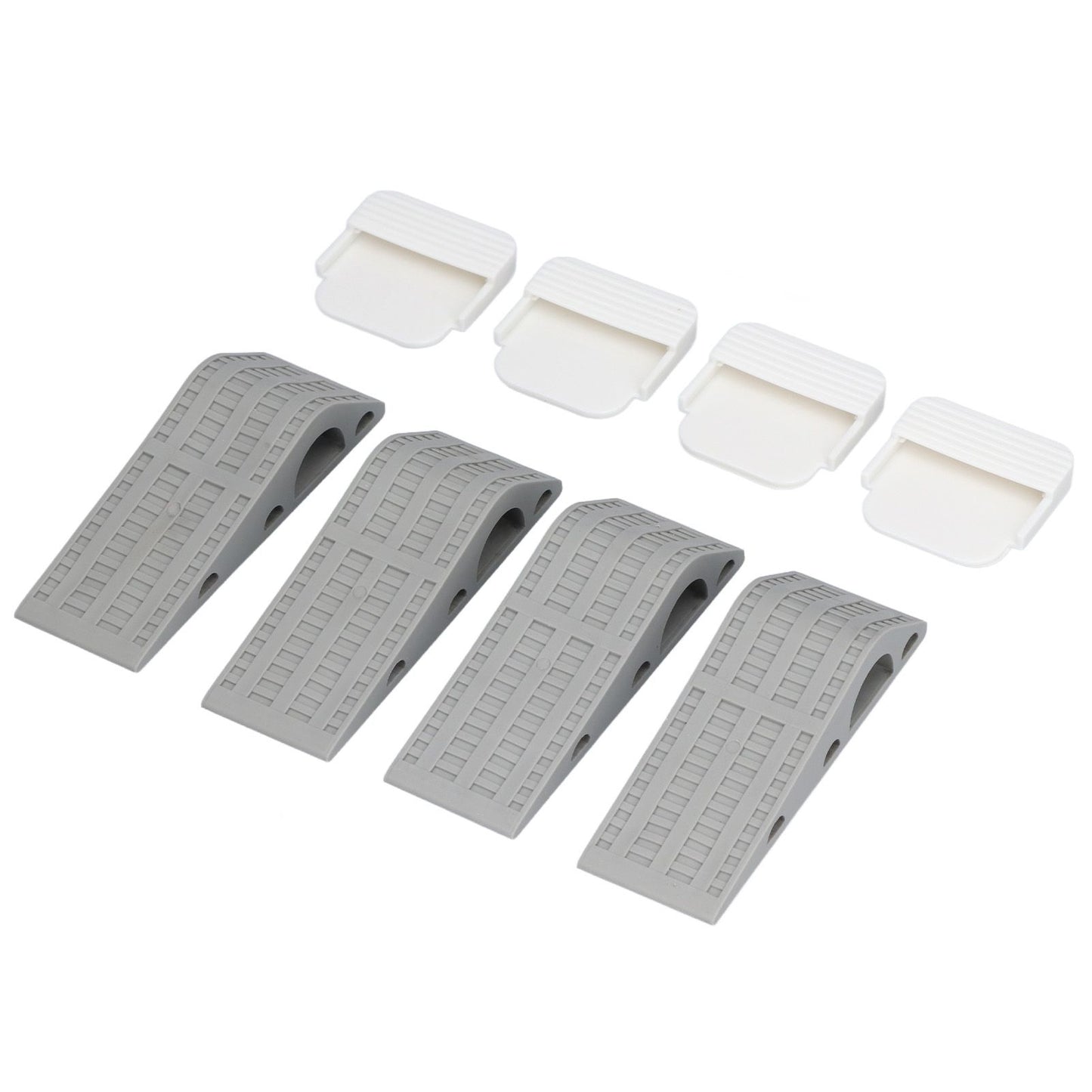 4Set Door Stoppers Non Slip Rubber Door Bottom Stop Wedge Accessories for Home Improvement V1294-YM0523-3114210139411