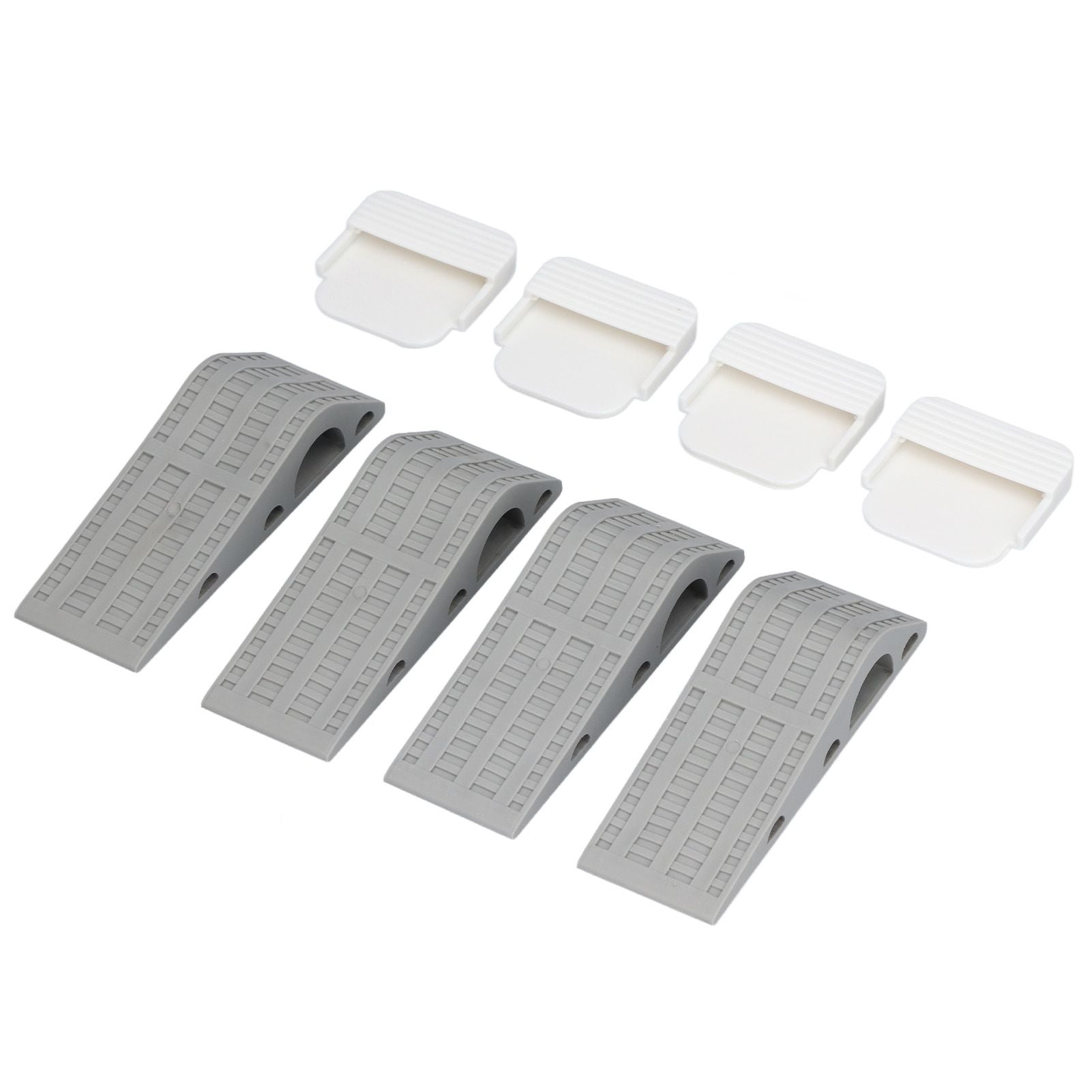 4Set Door Stoppers Non Slip Rubber Door Bottom Stop Wedge Accessories for Home Improvement V1294-YM0523-3114210139411