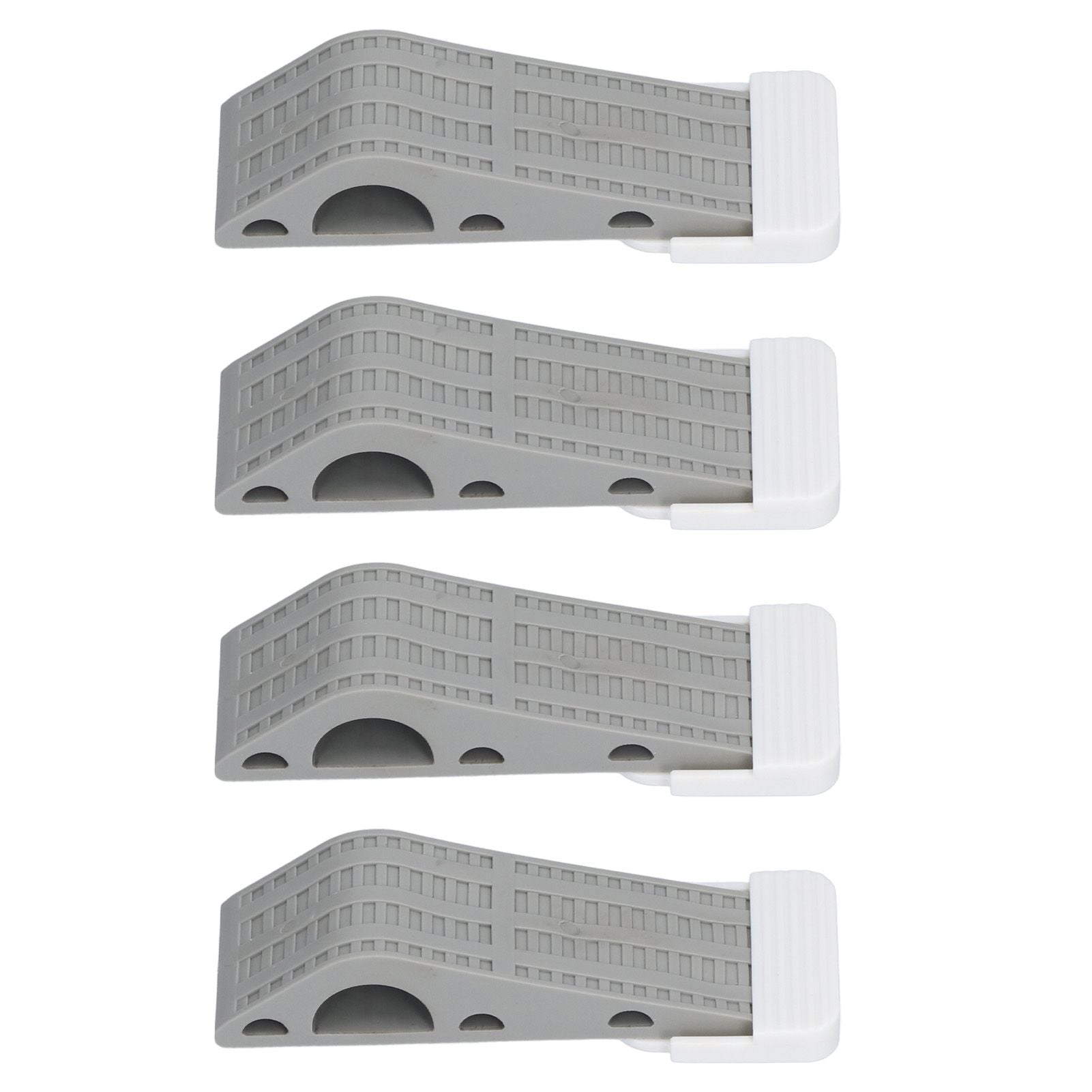 4Set Door Stoppers Non Slip Rubber Door Bottom Stop Wedge Accessories for Home Improvement V1294-YM0523-3114210139411