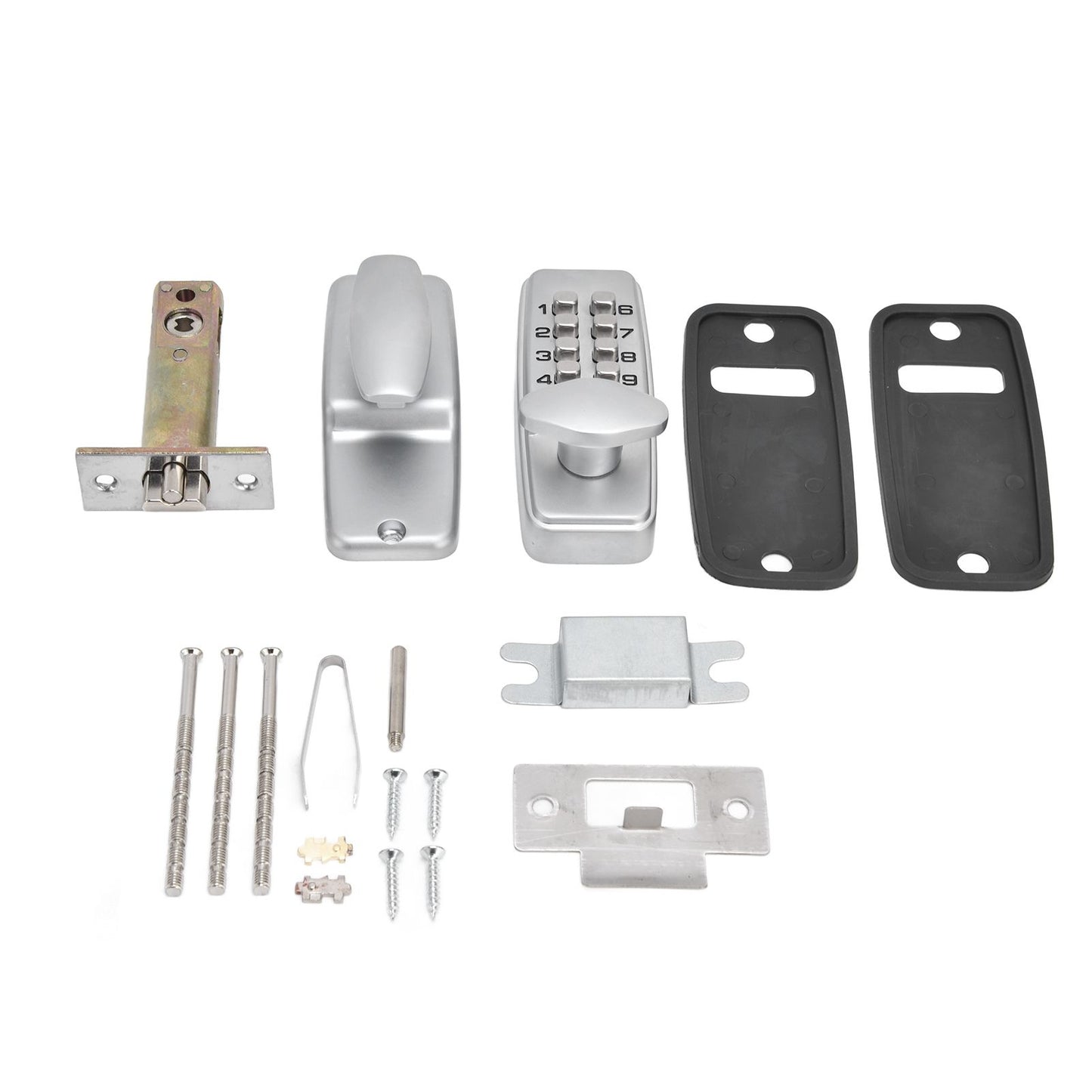 Mechanical Password Lock Waterproof Fireproof Zinc Alloy Intelligent Keyless Coded Lock Set for Home Office V1294-YM0523-3114210139711
