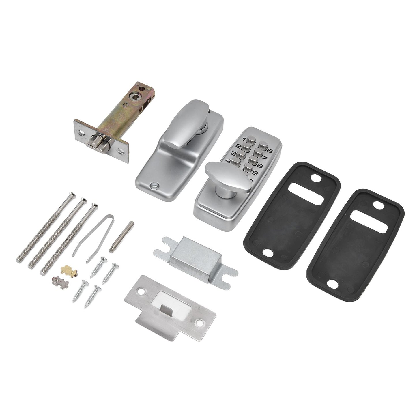 Mechanical Password Lock Waterproof Fireproof Zinc Alloy Intelligent Keyless Coded Lock Set for Home Office V1294-YM0523-3114210139711