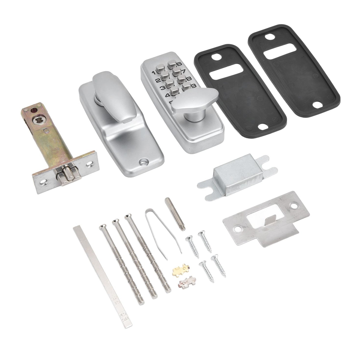 Mechanical Password Lock Waterproof Fireproof Zinc Alloy Intelligent Keyless Coded Lock Set for Home Office V1294-YM0523-3114210139711