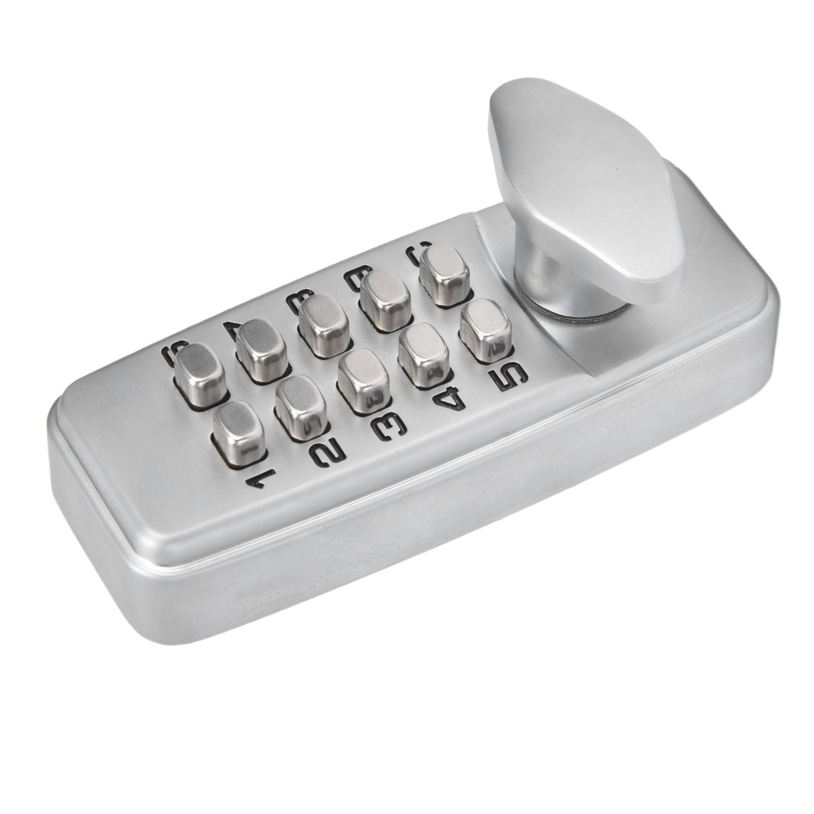 Mechanical Password Lock Waterproof Fireproof Zinc Alloy Intelligent Keyless Coded Lock Set for Home Office V1294-YM0523-3114210139711