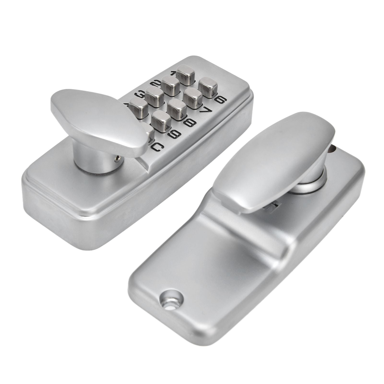 Mechanical Password Lock Waterproof Fireproof Zinc Alloy Intelligent Keyless Coded Lock Set for Home Office V1294-YM0523-3114210139711