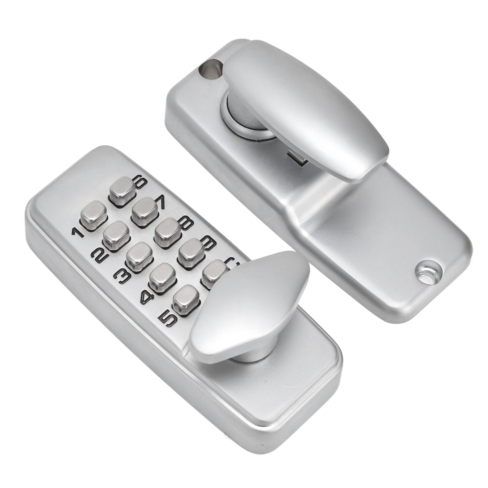 Mechanical Password Lock Waterproof Fireproof Zinc Alloy Intelligent Keyless Coded Lock Set for Home Office V1294-YM0523-3114210139711
