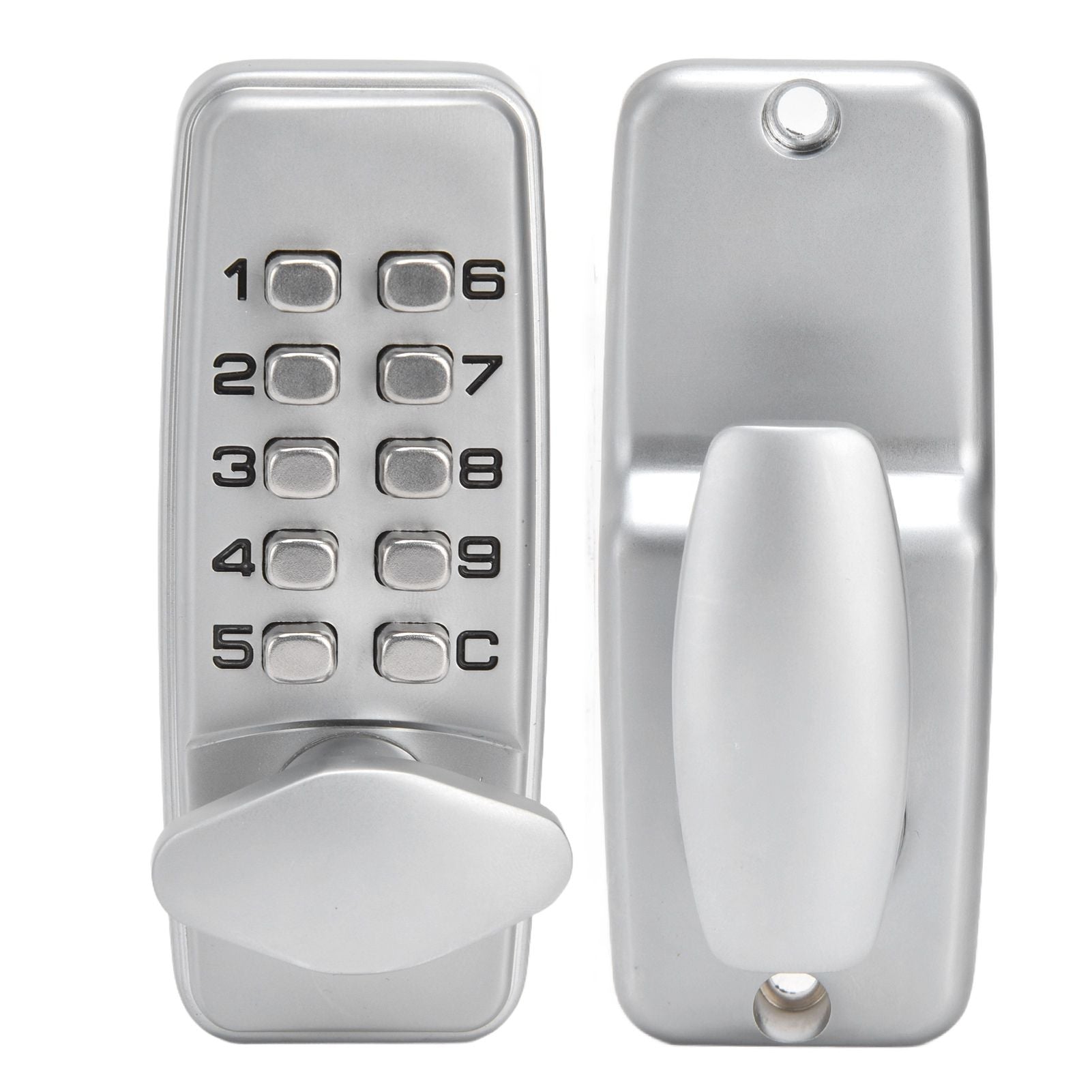 Mechanical Password Lock Waterproof Fireproof Zinc Alloy Intelligent Keyless Coded Lock Set for Home Office V1294-YM0523-3114210139711