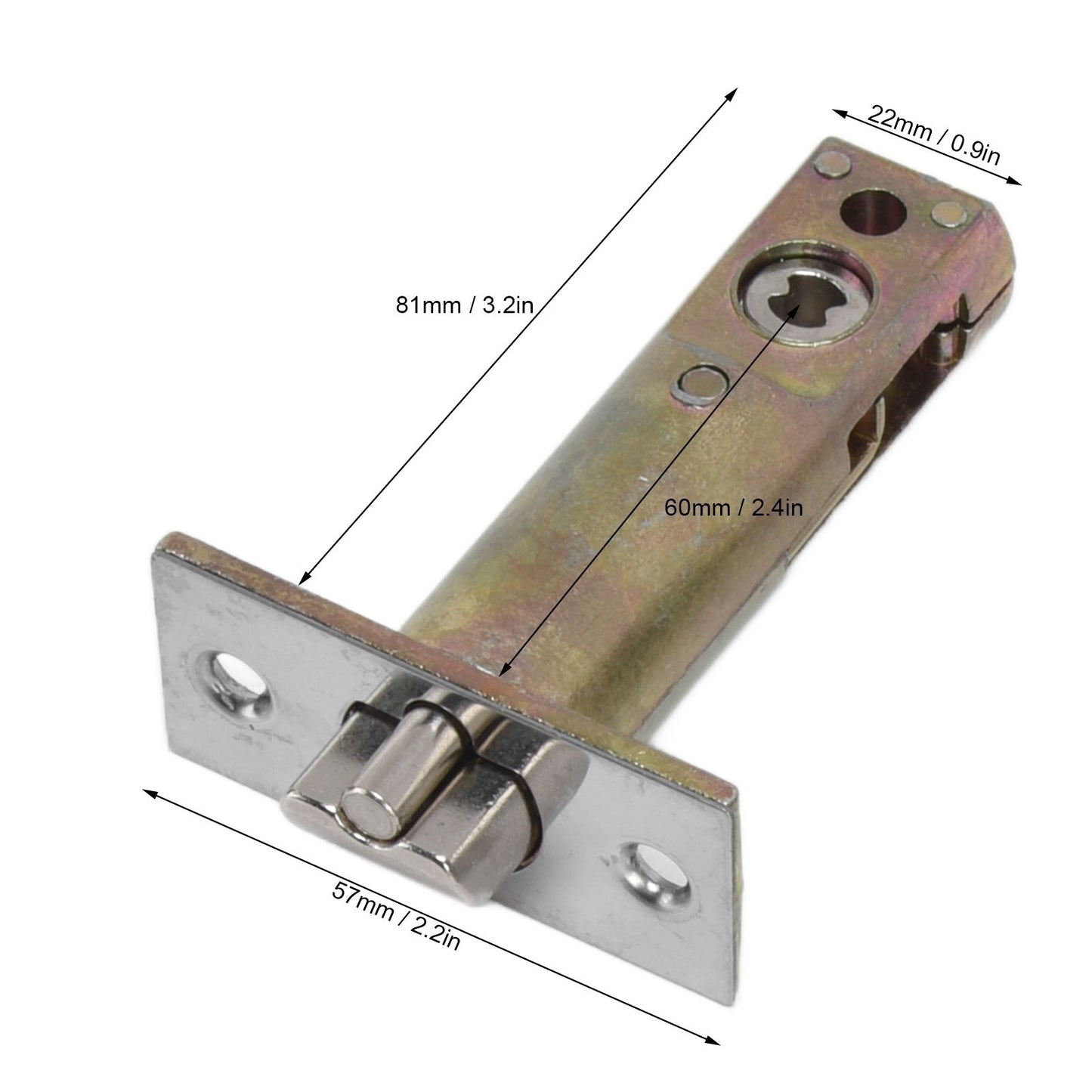 Mechanical Password Lock Waterproof Fireproof Zinc Alloy Intelligent Keyless Coded Lock Set for Home Office V1294-YM0523-3114210139711
