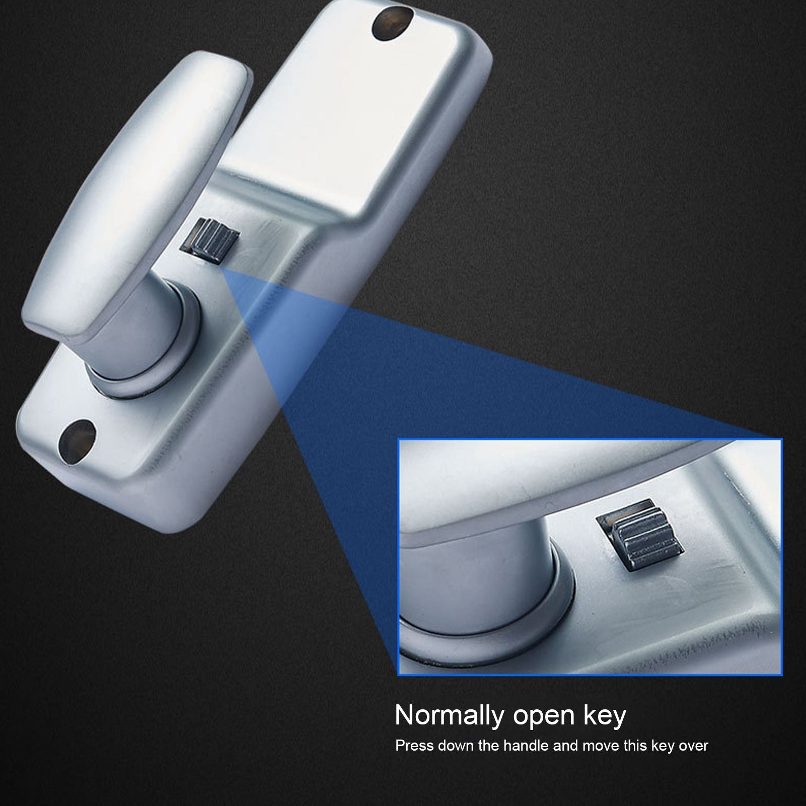 Mechanical Password Lock Waterproof Fireproof Zinc Alloy Intelligent Keyless Coded Lock Set for Home Office V1294-YM0523-3114210139711